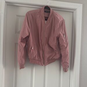New Look Dusty Rose Bomber Jacket